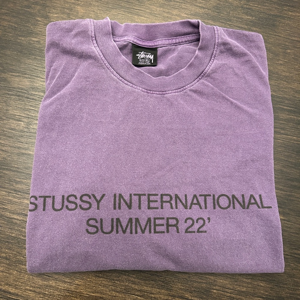 Stussy Lavender Summer Tee